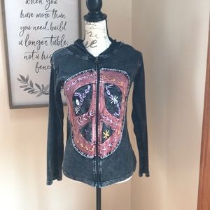 Boho Peace Hoodie
